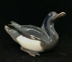 BING & GRONDAHL - GETUFTETE ENTE - FIGUR #1855 - FRÜHE DATUMSMARKE (1970-1983) - Bild 1 von 6