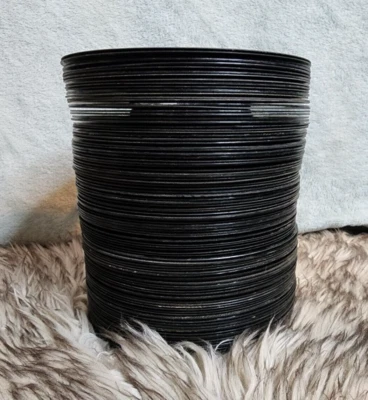 Bulk Lot of 21 - 7" 45 RPM Records For Decorating & Crafts Wide Variety & Genre - Image 1 of 4