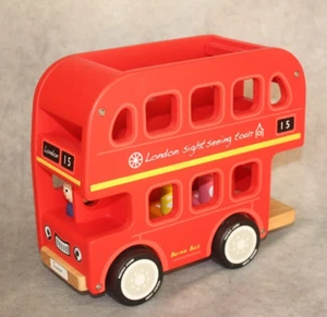 London Sight Seeing Tour Bus Indigo Jamm Bernie with Passengers - Picture 1 of 9