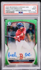 2023 BOWMAN CHROME M/B FREILI ENCARNACION PROSPECT AU-GREEN REFRACTOR 🔥PSA 9🔥