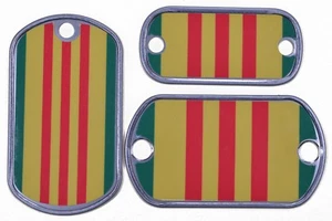 Etiqueta de vinilo veterinario de Vietnam - 3 tamaños - ideal para collares y pulseras - Imagen 1 de 5