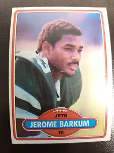 1980 Topps Jerome Barkum card #484 - Picture 1 of 2