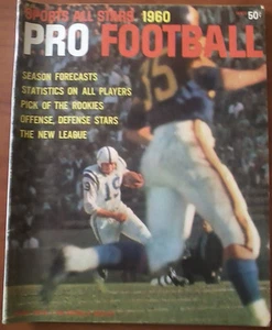 40% DE DESCUENTO Sports All Stars 1960 Fútbol Profesional: Johnny Unitas - Cubierta Colts, ¡EXCELENTE! - Imagen 1 de 1