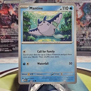 Juego de cartas coleccionables Pokémon Mega Evolution Mantine 032/132 Non-Holo - casi nuevo/m - Imagen 1 de 2