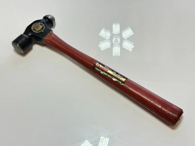Nuevo de Lote Antiguo Plumb Tools EE. UU. 11520 24 oz Ball Peen Hammer, Mango de Madera, AMES, Permabond Foto 1 de 4
