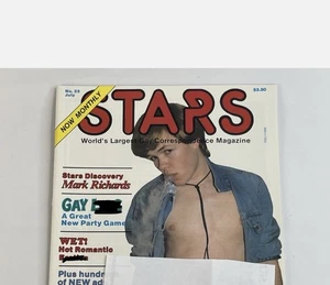 VTG "STARS” vintage gay Interest Playgirl July 1983 Number 23 - Picture 1 of 1