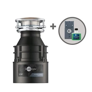 1/2 HP Continuous Feed Kitchen Garbage Disposal with Boost Injection System - Picture 1 of 12