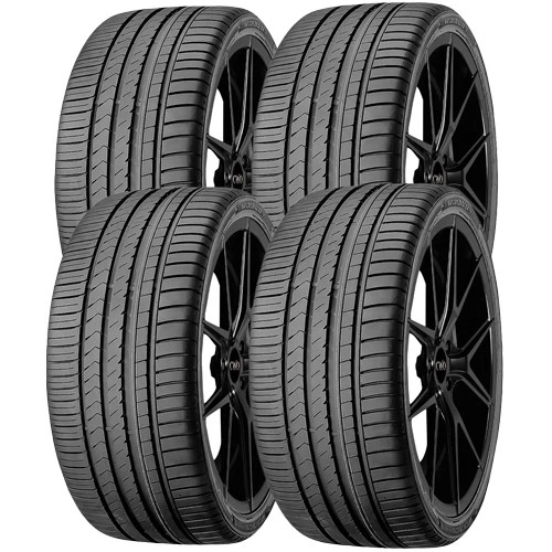 (QTY 4) 295/40R20 Winrun R330 110W XL Black Wall Tires - Image 1 of 4