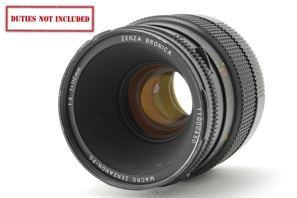 [Exc+5] Lente Zenza Bronica Macro Zenzanon PG 110 mm f/4 para GS-1 de Japón #0067 Foto 1 de 4