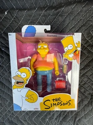 Nueva figura de acción de Los Simpson BARNEY 5" Jakks Pacific Foto 1 de 2