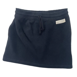 Vintage DKNY Rock Damen Medium schwarz Baumwolle Mini Strick Freizeit Kordelzug Tennis - Bild 1 von 9