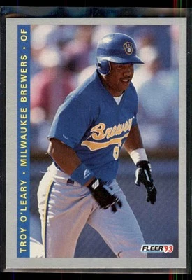 1993 Fleer Final Edition Troy O'Leary RC #F-231 Milwaukee Brewers - Image 1 of 2
