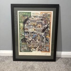 Gedenkdruck gerahmt Irland WM 1990 - Bild 1 von 2