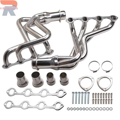 Cabezales de acero inoxidable de 1,75" para Ford F100 1969-1979 302W 5,0 L V8 tracción trasera Foto 1 de 4