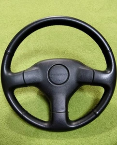 JDM HONDA DC2 ITR ACURA Integra Si-VTEC Leather Genuine Leather Steering Wheel - Picture 1 of 6