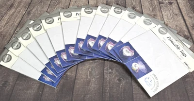 Lote de etiquetas imprimibles Wilton Circle favores de fiesta suministros regalos boda ducha Foto 1 de 4