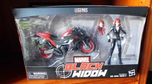 Marvel Legends Series - Black Widow with Motorcycle - Hasbro Rider Series (Neu in OVP) - Bild 1 von 3
