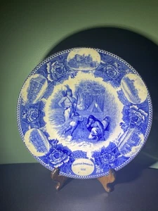 Wedgewood China Saratoga Springs NY 9 3/4 Zoll England 1902 - Bild 1 von 6