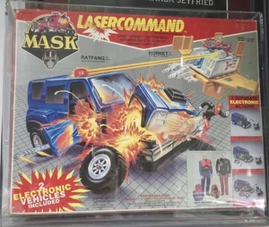 VTG 1987 Kenner M.A.S.K. Laser Command complete with box MASK Sealed Figure Wow - Picture 1 of 20