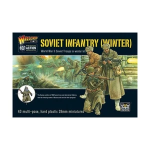Warlord Bolt Action Soviet 28mm Soviet Infantry - Winter VG+/NM - Picture 1 of 1