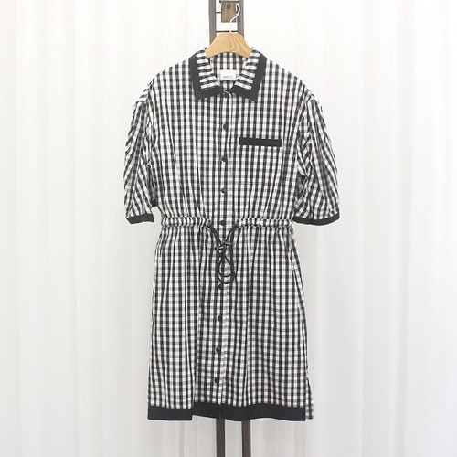 Abito camicia Burberry Gingham a quadri UK6 (55) 131609982