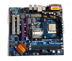 ASRock P4Dual-915GL + Intel Pentium 4 3Ghz + RAM 2 Gb DDR400 Retrogaming set - Picture 1 of 9