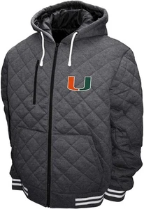 Franchise Club University of Miami Hurricanes Diamond Quilt Kapuzenjacke 3XL - Bild 1 von 2