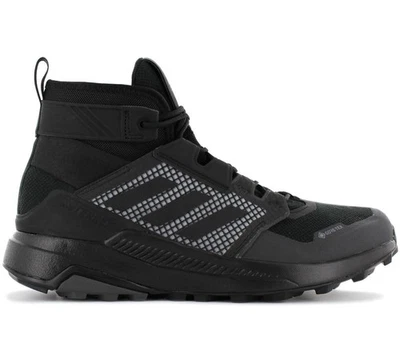 adidas TERREX Trailmaker Mid GTX GORE-TEX Herren Wanderschuhe FY2229 Schwarz NEU - Bild 1 von 4