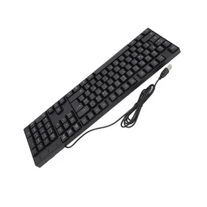 (French AZERTY Layout)K1800 Minority Language Keyboard 104 Keys 4.2ft Cable - Picture 1 of 12