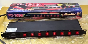 American DJ Professionals PC-100A ON/OFF Power Center 8-Switch (Works) - Picture 1 of 24