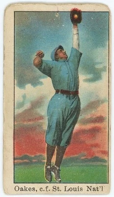 1909-11 E90-1 American Caramel REBEL OAKES St. Louis Cardinals - Tough Card - Image 1 of 2