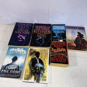 Lot Of 7 Stephen King Books Paper Backs - The Talisman, Dark Tower & More - Picture 1 of 14