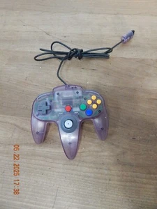 Nintendo 64 Atomic Purple Controller Official OEM N64 Stick Tested Working - Picture 1 of 3