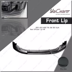 Kit de labios divisor de parachoques delantero estilo ABS 3DD para 2022-2023 MINI F56 JCW - Imagen 1 de 24