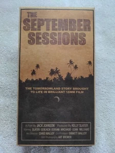 The September Sessions Surfing VHS Tomorrowland Story 16mm Film Kelly Slater - Picture 1 of 4