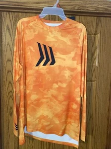 Gillz Contender Series ASSLT UV Long Sleeve T-Shirt - Sun Orange SZ M - Picture 1 of 2
