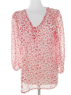 Vila  T. M Rojo Blusa Manga 3/4 - Imagen 1 de 4