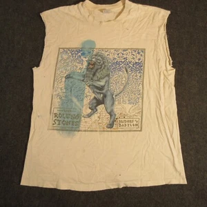 Vintage 1997 Rolling Stones Bridges of Babylon Tour T-Shirt XL Thrashed Distressed - Bild 1 von 12