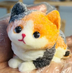 Soft Cat Kitty Squishy Squeezable Anti Stress Anxiety Relive Fidget Toy Gift - Picture 1 of 3