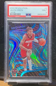 2022-23 Panini Revolution #2 Jalen Green Lava Parallel /10 PSA 9 - Bild 1 von 3