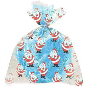 Unique Industries Assorted Colors Christmas Gift Bags - 4 Count - Picture 1 of 3