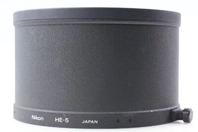 ¡Raro! [EXCELENTE+5] Parasol Nikon HE-5 para Ai-s 600 mm f/4 de JAPÓN Foto 1 de 4