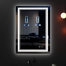 LED Bathroom Mirror, Bathroom Mirror with Lights, LED Mirror for Bathroom 