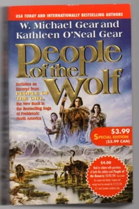 People of the Wolf 1990 Paperback Book Kathleen O'Neal Gear W Michael Gear - Picture 1 of 4