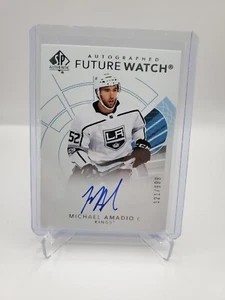 Vegas Golden Knights - Michael Amadio 2017-18 SP Authentic Future Watch Auto RC - Picture 1 of 3