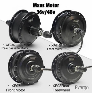 MXUS 36V 48V 250W 350W 500W High Speed Brushless Gear Hub Motor - Picture 1 of 8
