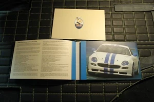 RAR VIP Kunden Prospekt brochure Maserati 3200 GT Trofeo 2003 Komplett RARITÄT - Bild 1 von 2