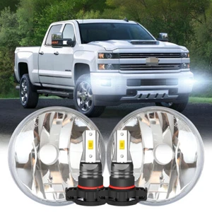 For CHEVROLET SILVERADO 2500 2015-2019 2500HD 3500HD Bumper LED Fog Lights - Foto 1 di 16