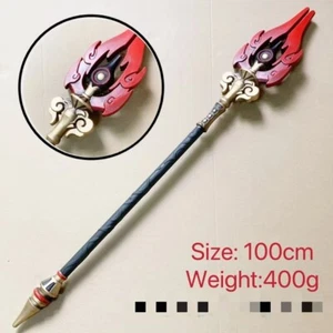 UK Seller Genshin Impact Staff of Homa Foam PU Sword Replica Cosplay 100cm - Picture 1 of 3