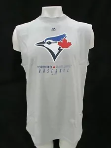 Camicia da uomo Toronto Blue Jays MLB Majestic alta e grande muscolo - Foto 1 di 4